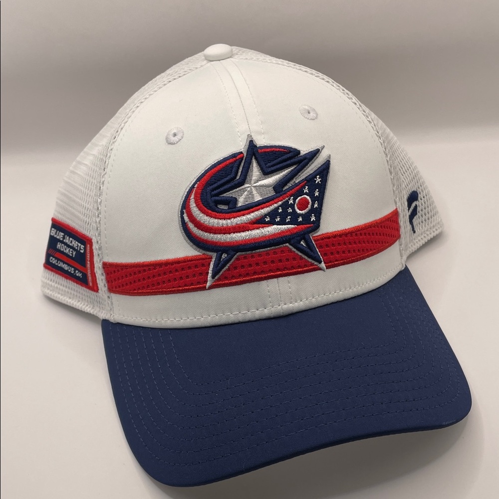 Fanatics - NHL Columbus Blue Jackets Hockey Mesh Hat NWOT